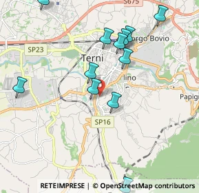 Mappa Via Menotti Serrati, 05100 Terni TR, Italia (2.58786)