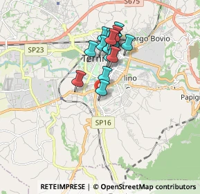 Mappa Via Menotti Serrati, 05100 Terni TR, Italia (1.53778)