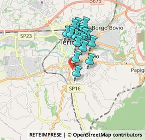 Mappa Via Menotti Serrati, 05100 Terni TR, Italia (1.3935)