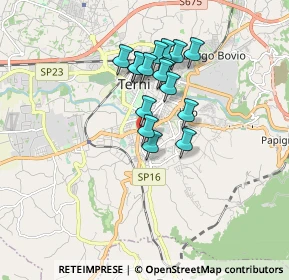 Mappa Via Menotti Serrati, 05100 Terni TR, Italia (1.41063)