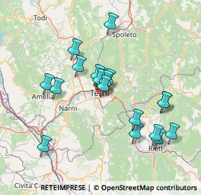 Mappa Via Menotti Serrati, 05100 Terni TR, Italia (14.82389)