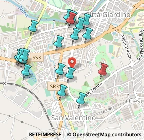 Mappa Via Menotti Serrati, 05100 Terni TR, Italia (0.554)