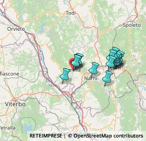Mappa Via Primo Maggio, 05022 Amelia TR, Italia (12.58571)