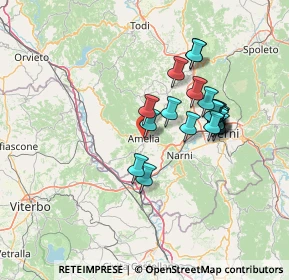 Mappa Via Primo Maggio, 05022 Amelia TR, Italia (12.651)