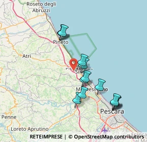 Mappa Via San Silvestro, 64028 Silvi TE, Italia (7.57071)