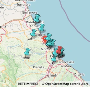 Mappa Via San Silvestro, 64028 Silvi TE, Italia (11.77895)