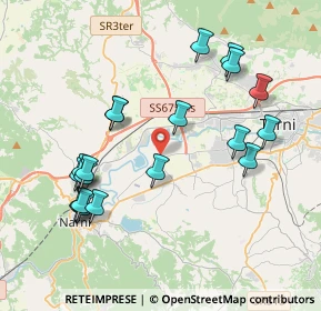 Mappa Strada della Selva, 05035 Narni TR, Italia (4.37)