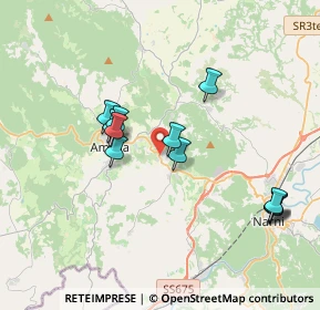 Mappa Zona Industriale Loc, 05022 Amelia TR, Italia (3.72833)