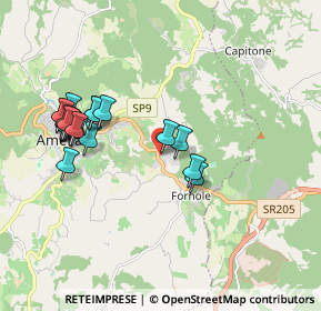 Mappa Zona Industriale Loc, 05022 Amelia TR, Italia (2.0185)