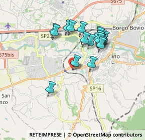 Mappa Via Marzabotto, 05100 Terni TR, Italia (1.758)