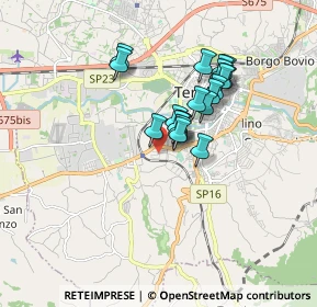 Mappa Via Marzabotto, 05100 Terni TR, Italia (1.3475)