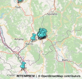 Mappa Via Marzabotto, 05100 Terni TR, Italia (9.22077)