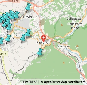 Mappa Papigno, 05100 Papigno TR, Italia (3.33944)