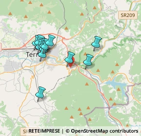Mappa Papigno, 05100 Papigno TR, Italia (3.50692)