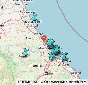 Mappa Via Giovanni Falcone, 64028 Silvi TE, Italia (12.62333)