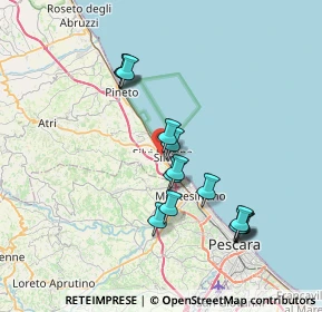 Mappa Via Giovanni Falcone, 64028 Silvi TE, Italia (7.185)