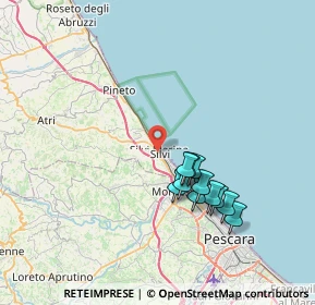 Mappa Via Giovanni Falcone, 64028 Silvi TE, Italia (6.99091)