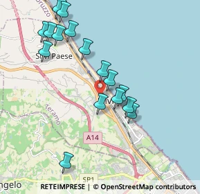 Mappa Via Giovanni Falcone, 64028 Silvi TE, Italia (2.0475)