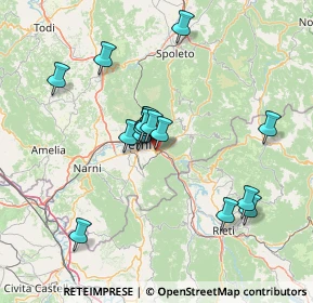 Mappa Via Edmondo de Amicis, 05100 Papigno TR, Italia (13.33813)