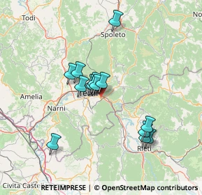 Mappa Via Edmondo de Amicis, 05100 Terni TR, Italia (12.28)