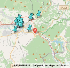 Mappa Via Edmondo de Amicis, 05100 Terni TR, Italia (3.88)
