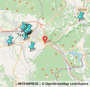 Mappa Via Edmondo de Amicis, 05100 Terni TR, Italia (4.3375)