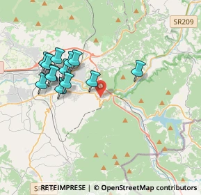 Mappa Via Edmondo de Amicis, 05100 Terni TR, Italia (3.71538)