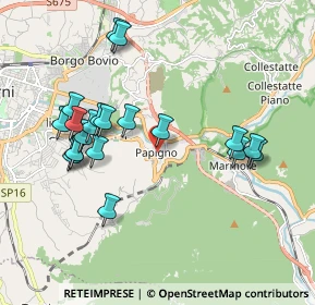 Mappa Via Edmondo de Amicis, 05100 Terni TR, Italia (2.043)