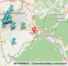 Mappa Via Edmondo de Amicis, 05100 Terni TR, Italia (3.436)
