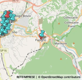 Mappa Via Edmondo de Amicis, 05100 Terni TR, Italia (3.6915)