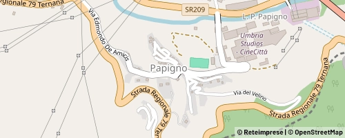 Mappa Terni