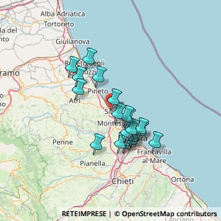 Mappa Via Sant'Antonio, 64028 Silvi TE, Italia (12.0655)