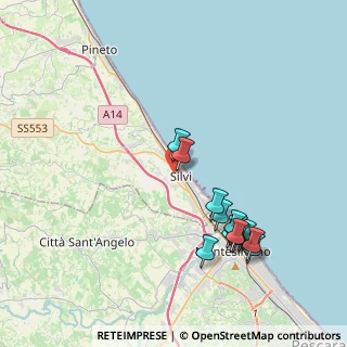 Mappa Via Marziale, 64028 Silvi TE, Italia (4.23923)