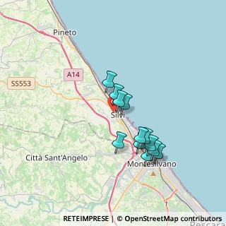 Mappa Via Marziale, 64028 Silvi TE, Italia (3.09)