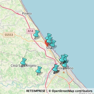 Mappa Via Marziale, 64028 Silvi TE, Italia (3.92462)