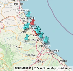 Mappa 64028 Silvi TE, Italia (8.08636)