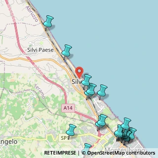Mappa Via S. Antonio, 64028 Silvi TE, Italia (3.364)