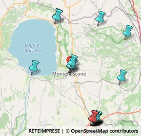 Mappa Via Privata G. Falcone, 01027 Montefiascone VT, Italia (10.8955)