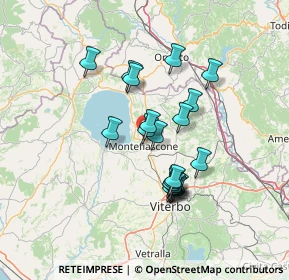 Mappa Via Privata G. Falcone, 01027 Montefiascone VT, Italia (12.001)