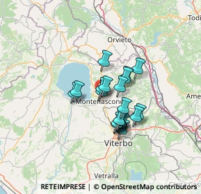 Mappa Via Privata G. Falcone, 01027 Montefiascone VT, Italia (9.719)