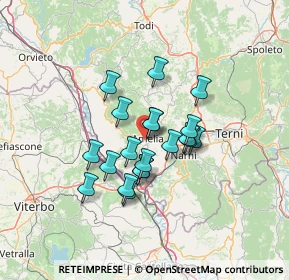 Mappa Strada del Tiro a Segno, 05022 Amelia TR, Italia (10.4765)