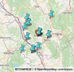 Mappa Strada del Tiro a Segno, 05022 Amelia TR, Italia (10.31)