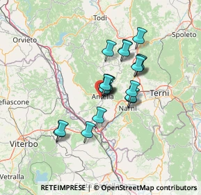 Mappa Strada del Tiro a Segno, 05022 Amelia TR, Italia (10.36684)