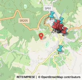 Mappa Strada del Tiro a Segno, 05022 Amelia TR, Italia (0.934)