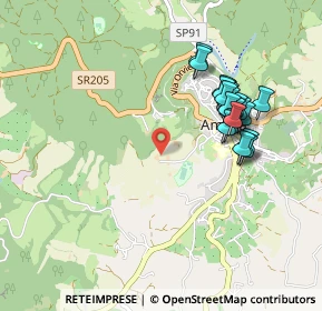 Mappa Strada del Tiro a Segno, 05022 Amelia TR, Italia (0.951)