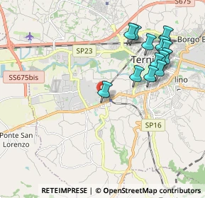 Mappa Villaggio Campomaggio, 05100 Terni TR, Italia (2.19538)