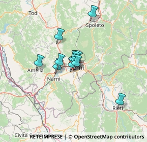 Mappa Villaggio Campomaggio, 05100 Terni TR, Italia (8.7175)