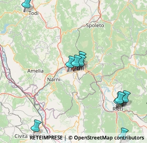 Mappa Villaggio Campomaggio, 05100 Terni TR, Italia (21.0725)