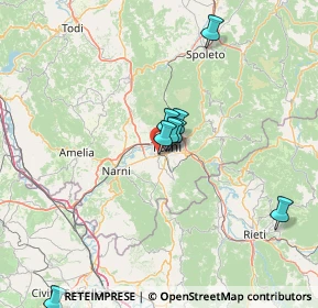 Mappa Villaggio Campomaggio, 05100 Terni TR, Italia (22.90833)