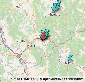 Mappa Villaggio Campomaggio, 05100 Terni TR, Italia (17.11636)